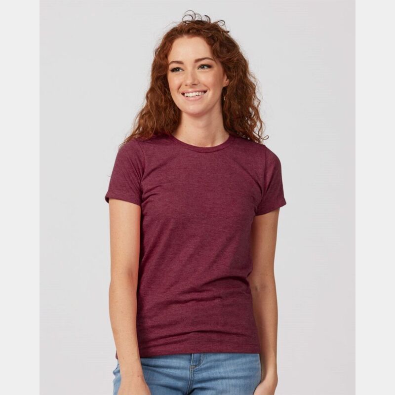 Women's Premium Cotton Blend T-Shirt Thumbnail