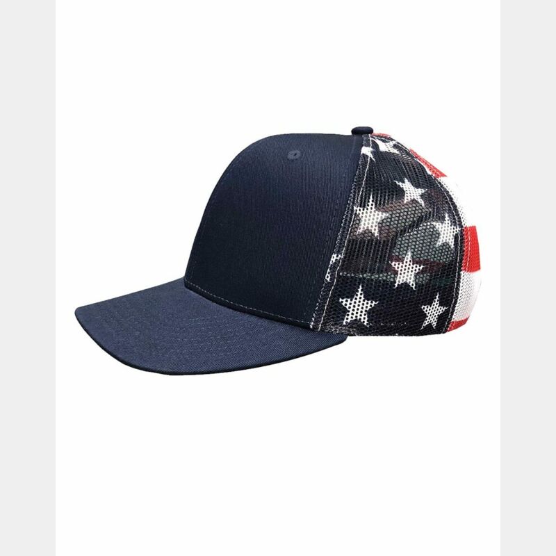 Printed Mesh Trucker Cap Thumbnail