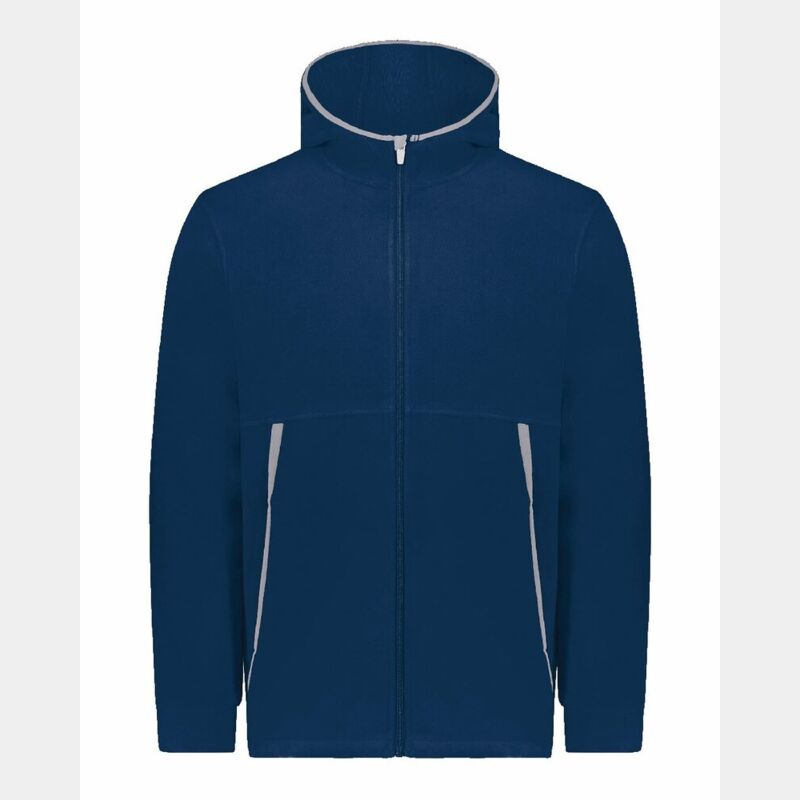 Youth Eco Revive™ Polar Fleece Hooded Full-Zip Jacket Thumbnail