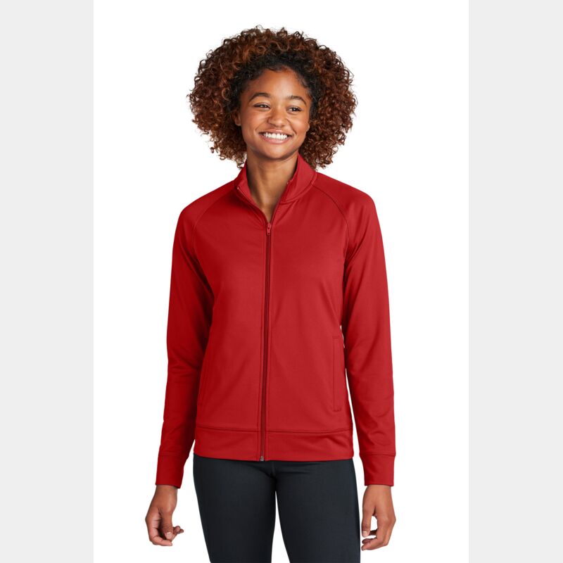 Women's Sport Wick ® Stretch Full Zip Cadet Jacket Thumbnail