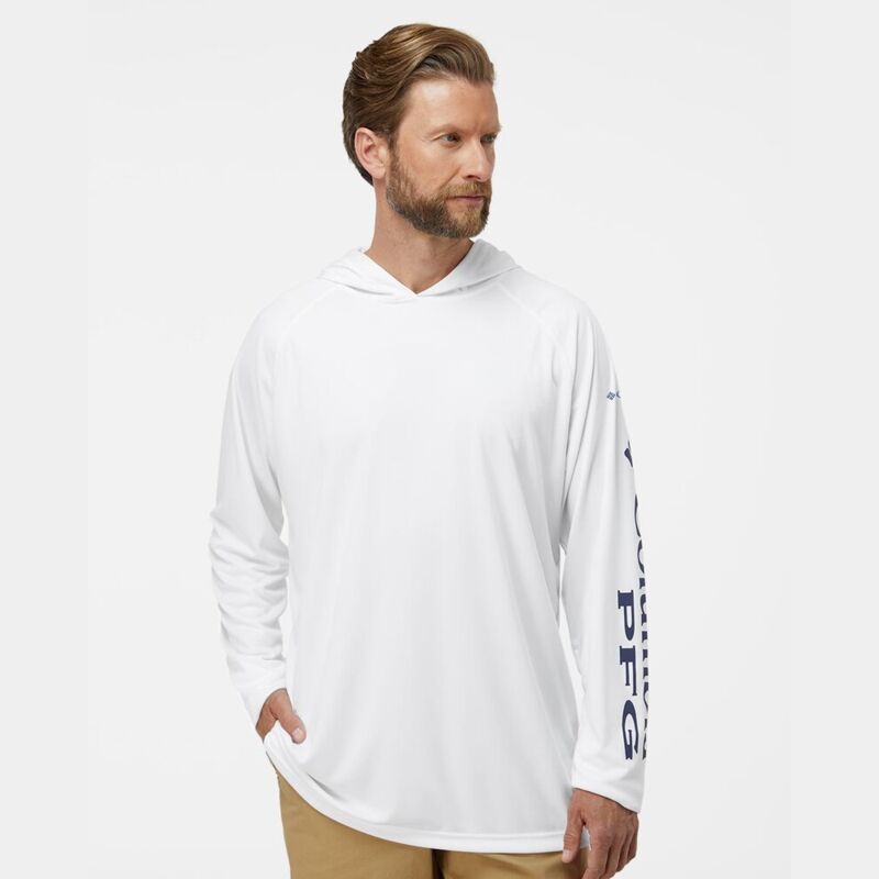 Men's PFG Terminal Tackle™ Hooded Long Sleeve T-Shirt Thumbnail