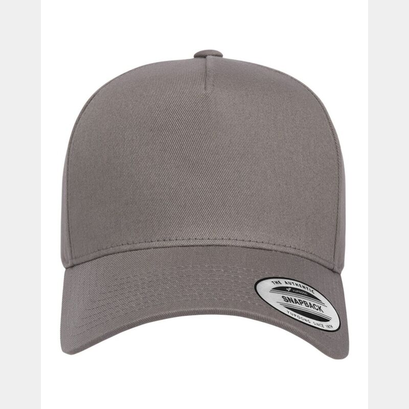 Retro Cotton Blend Trucker Snapback Cap Thumbnail