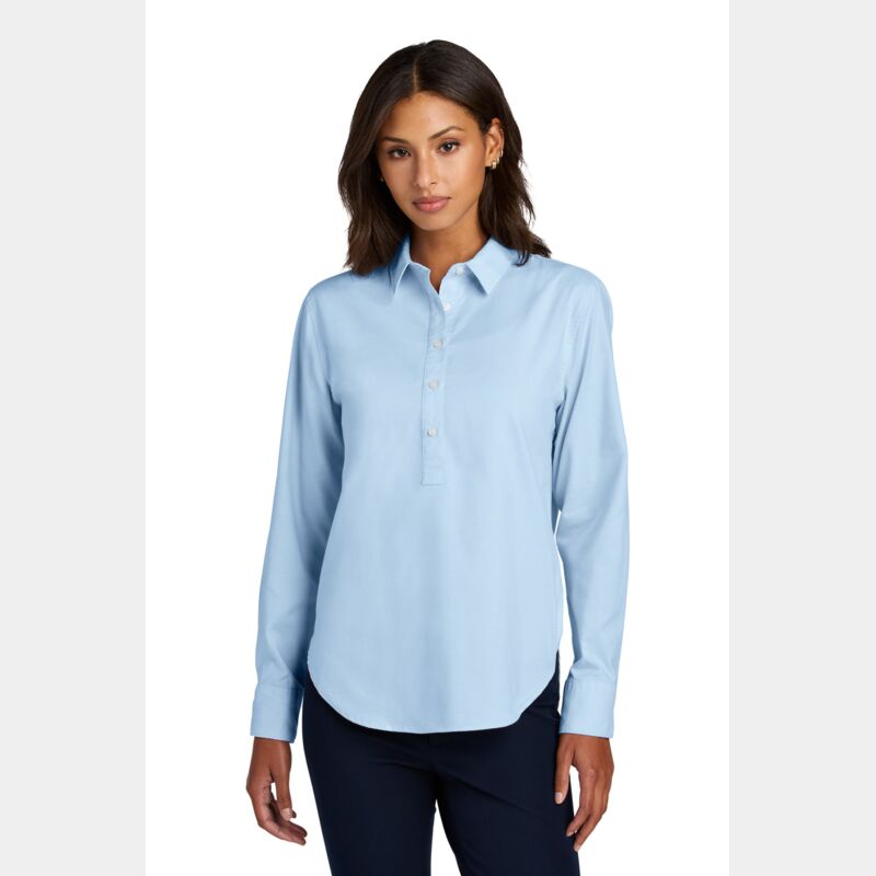 Women's Long Sleeve Modern Oxford Shirt Thumbnail