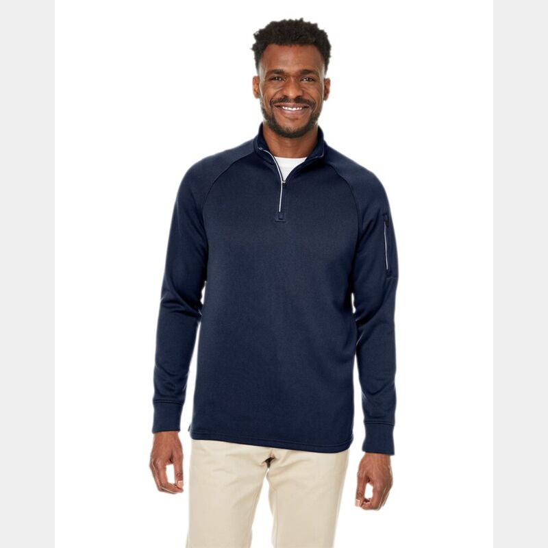 Unisex Fusion ChromaSoft™ Fleece Quarter-Zip Pullover Thumbnail