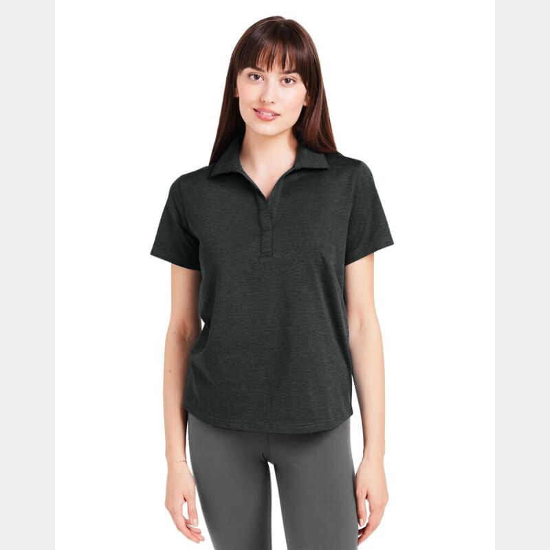 Women's Fairway Marbled Jersey Polo Thumbnail