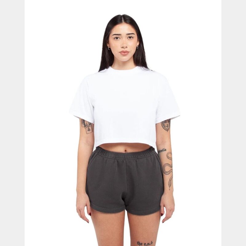 Women's Garment-Dye Fleece Shorts Thumbnail