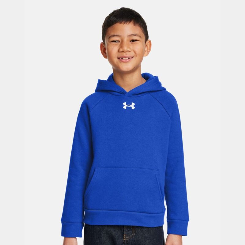 Youth Rival Fleece Hooded Sweatshirt Thumbnail