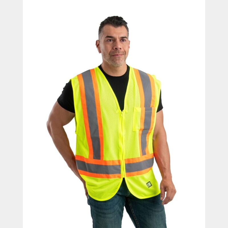 Unisex Hi-Vis Class 2 Multi-Color Vest Thumbnail