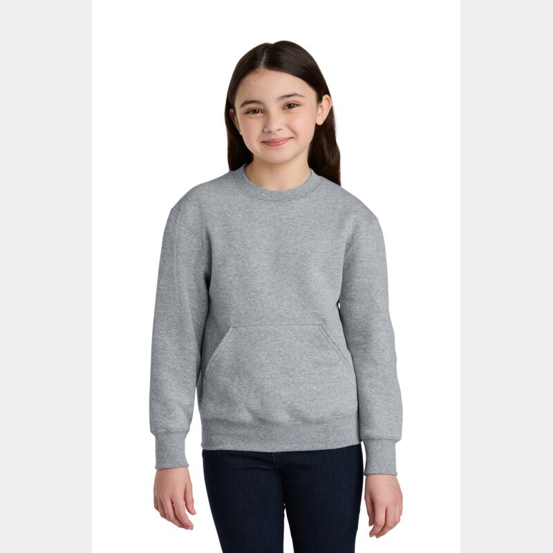 Youth Core Fleece Crewneck Pocket Sweatshirt Thumbnail