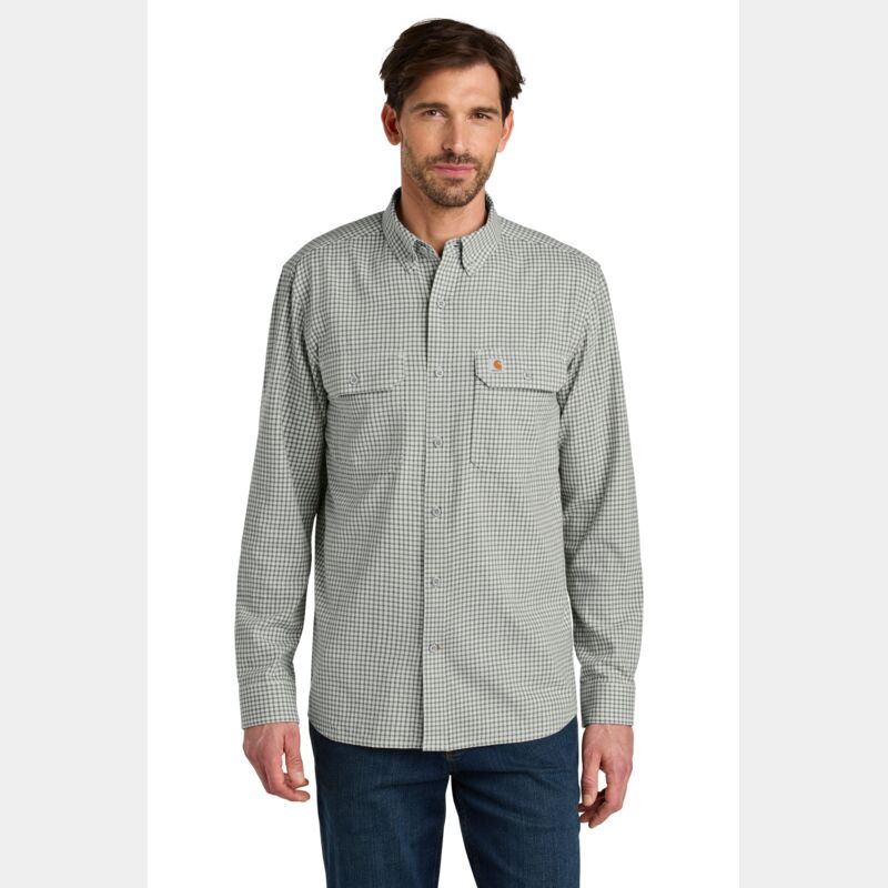 Rugged Flex ® Plaid Long Sleeve Shirt Thumbnail