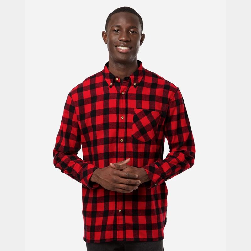 Men's Flannel Button Down Shirt Thumbnail