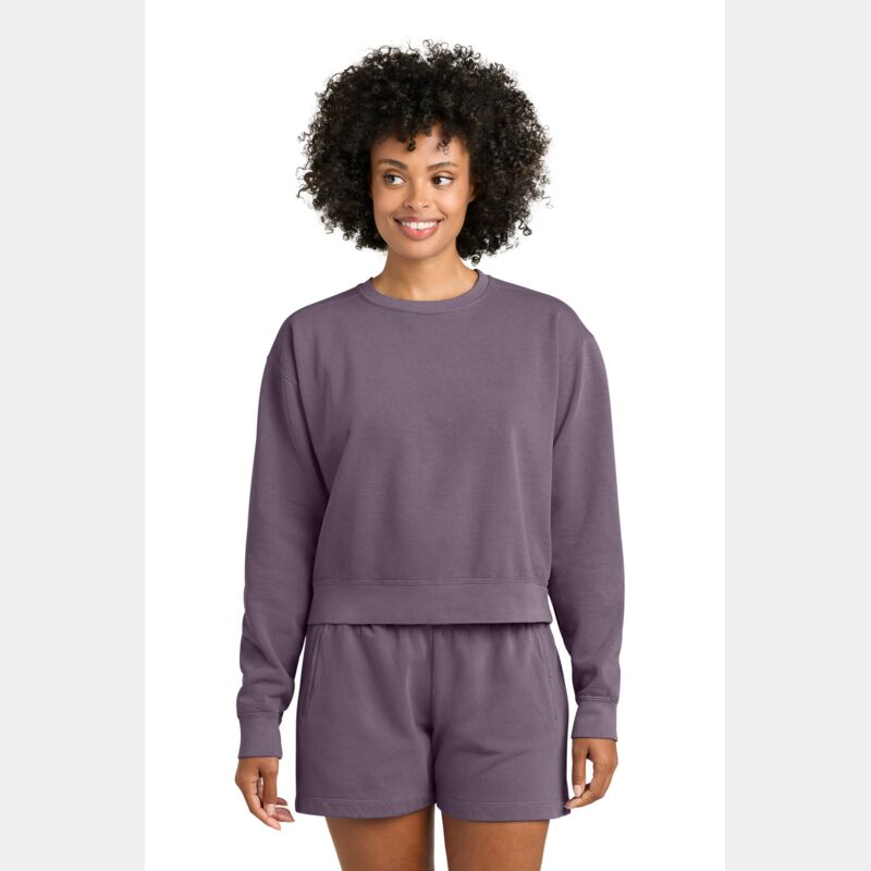 Women's Mid Length Crewneck Sweatshirt Thumbnail