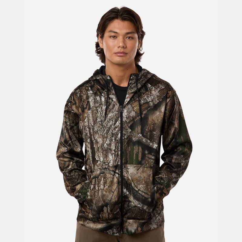Unisex Realtree® Performance Full-Zip Hooded Sweatshirt Thumbnail