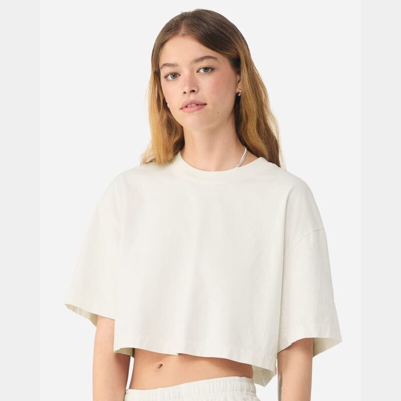 Women's Garment-Dyed Cropped Tee Thumbnail