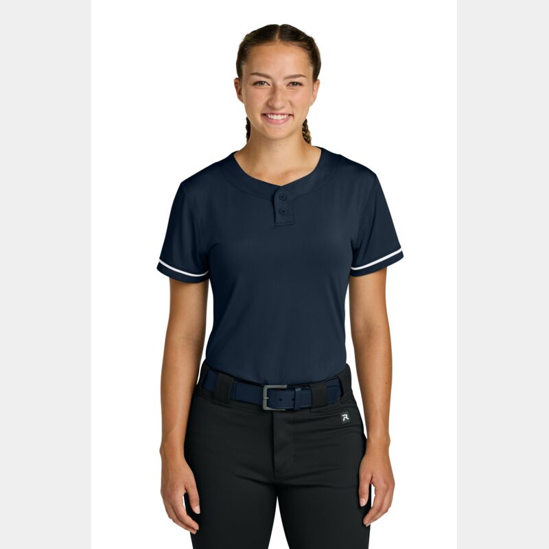 Women's Select 2 Button Softball Jersey Thumbnail