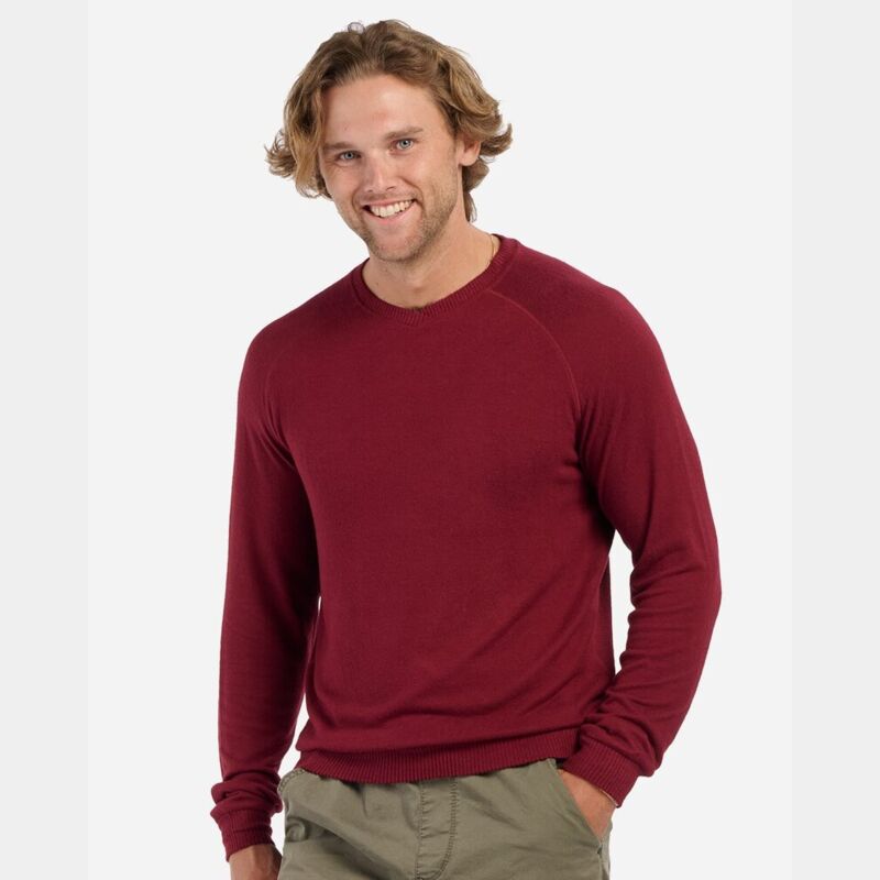 Men's Cuddle Cross-Neck Sweater Thumbnail
