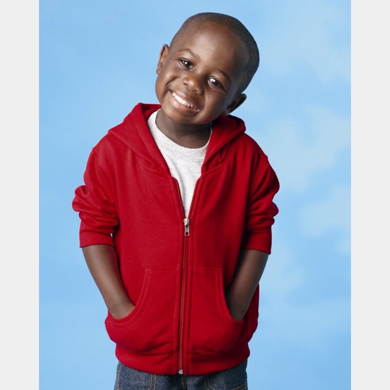 Toddler Full-Zip Fleece Hoodie Sweatshirt Thumbnail