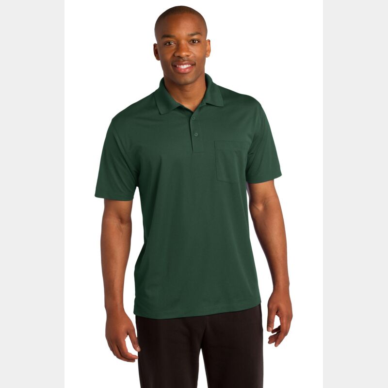 Micropique Sport Wick ® Pocket Polo Thumbnail