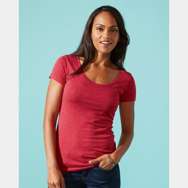 Women’s Triblend Scoop Neck T-Shirt Thumbnail