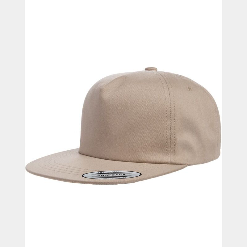 Lightly-Structured Five-Panel Snapback Cap Thumbnail