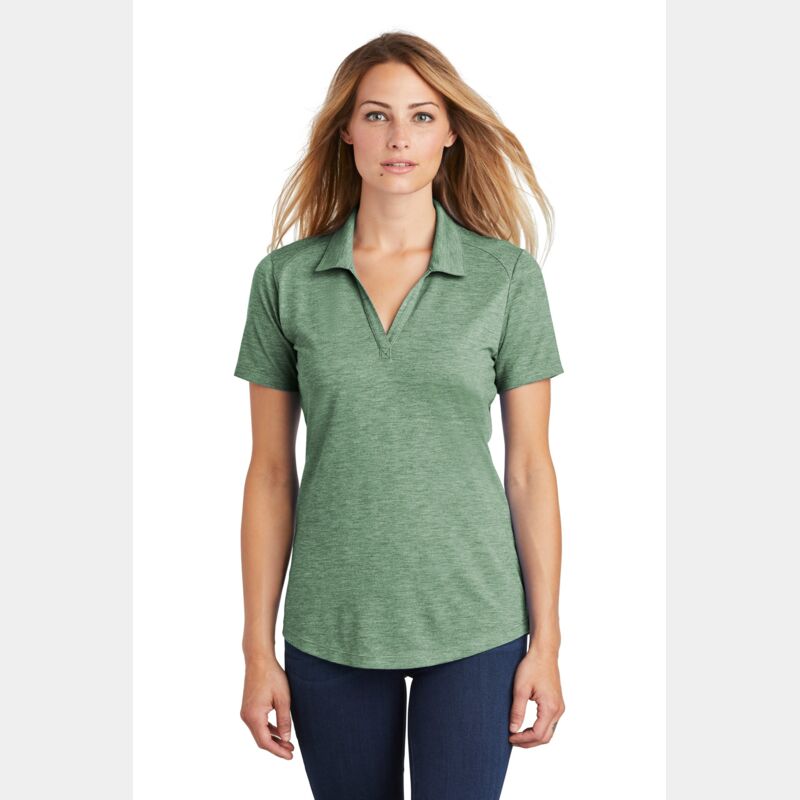 Women's PosiCharge ® Tri Blend Wicking Polo Thumbnail