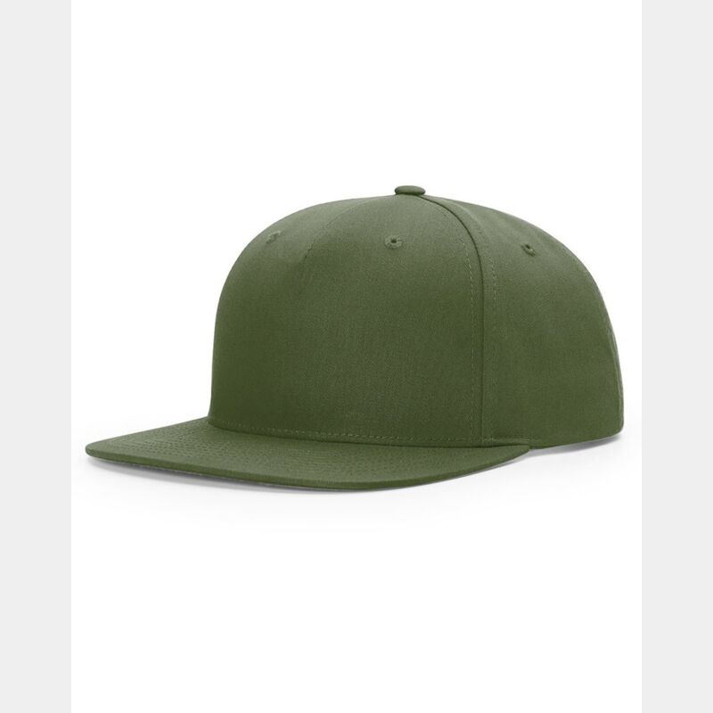 Pinch Front Structured Snapback Trucker Cap Thumbnail