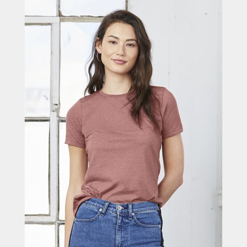 Women’s Relaxed Fit Heather CVC Tee Thumbnail