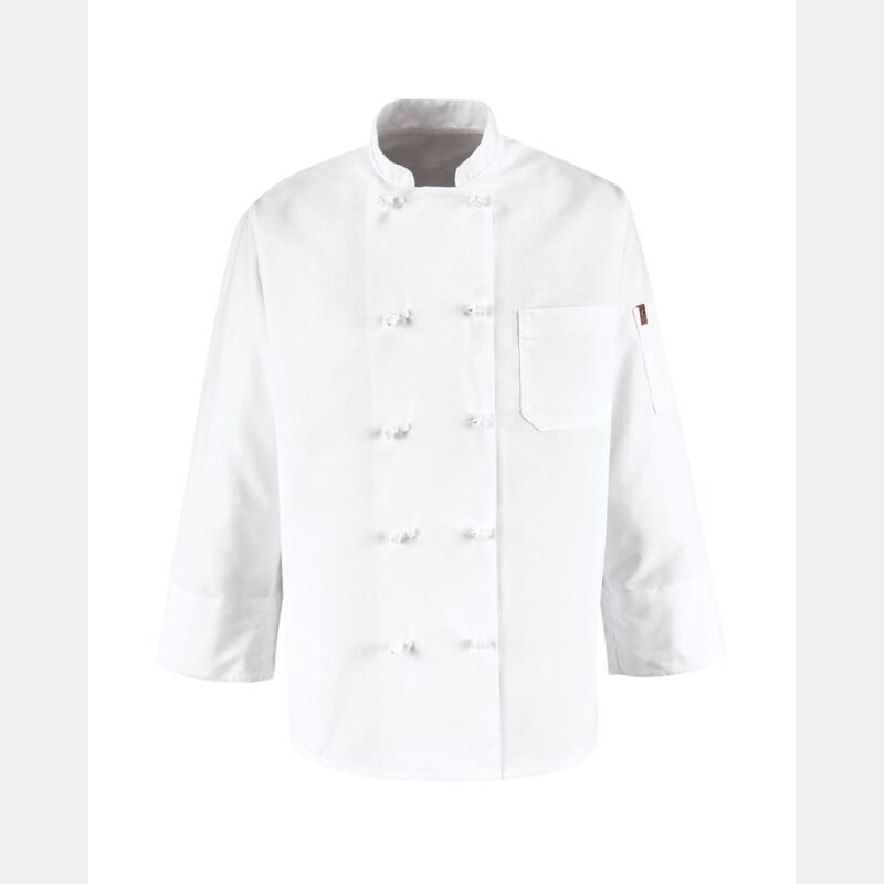 Ten Knot Button Chef Coat Thumbnail