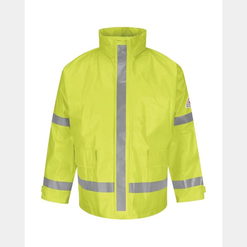 Men's Hi-Visibility Flame-Resistant Rain Jacket Thumbnail