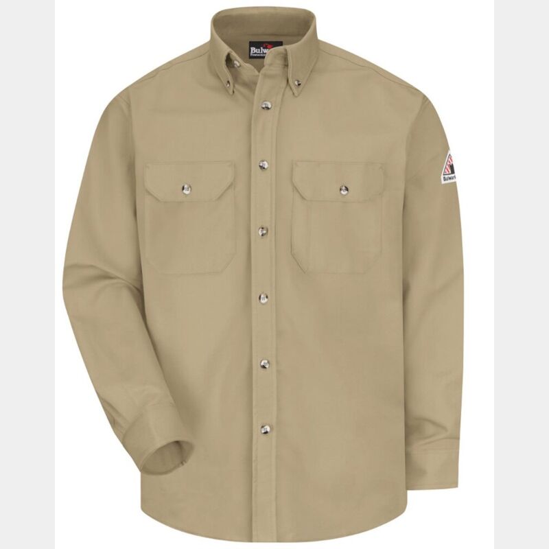 Men's Tall Dress Uniform Shirt - Excel FR ComforTouch - 7 oz. Thumbnail