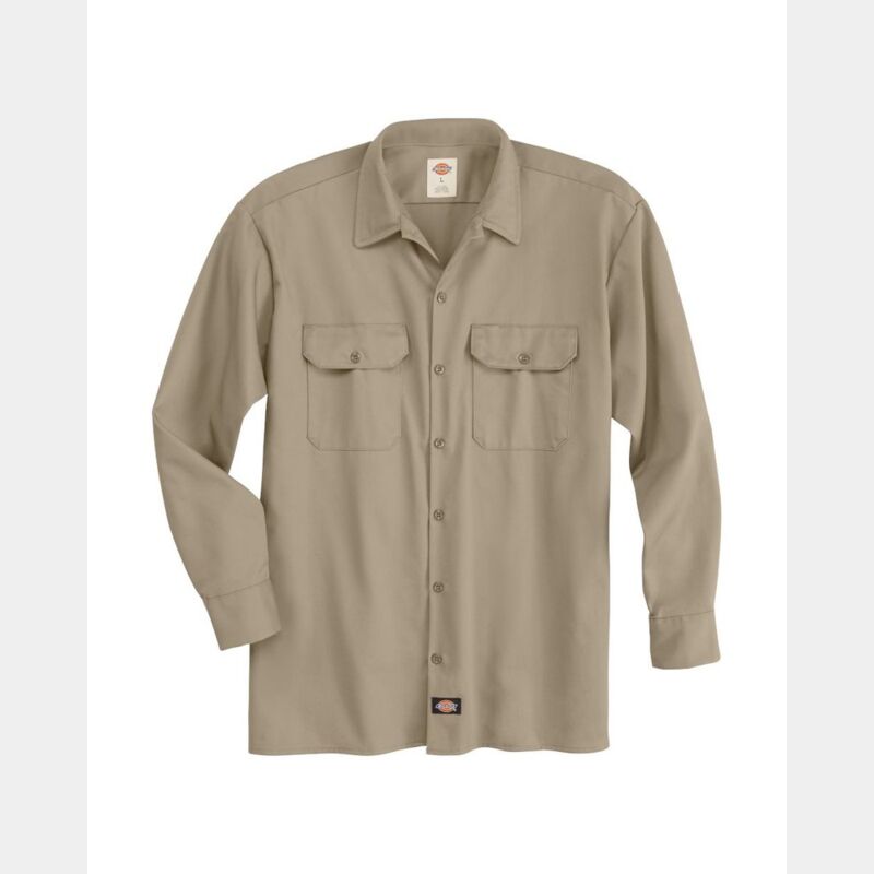 Men's Heavyweight Cotton Long Sleeve Shirt Thumbnail