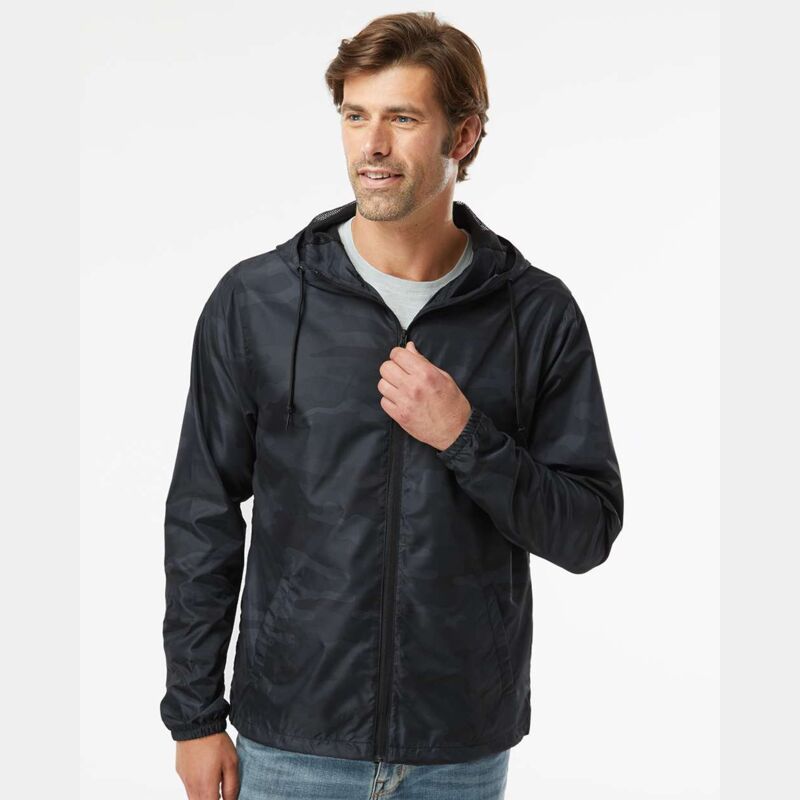 Unisex Lightweight Windbreaker Full-Zip Jacket Thumbnail
