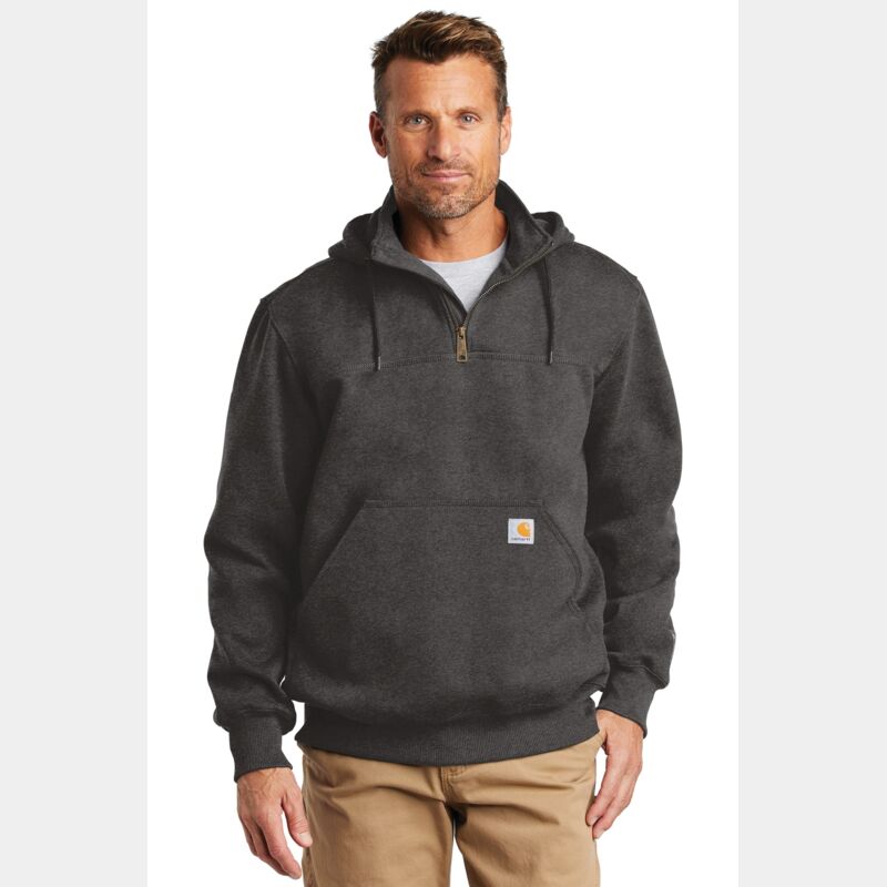 ® Rain Defender ® Paxton Heavyweight Hooded Zip Mock Sweatshirt Thumbnail