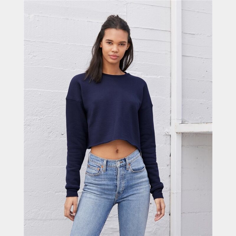 Women's Cropped Crew Fleece Thumbnail