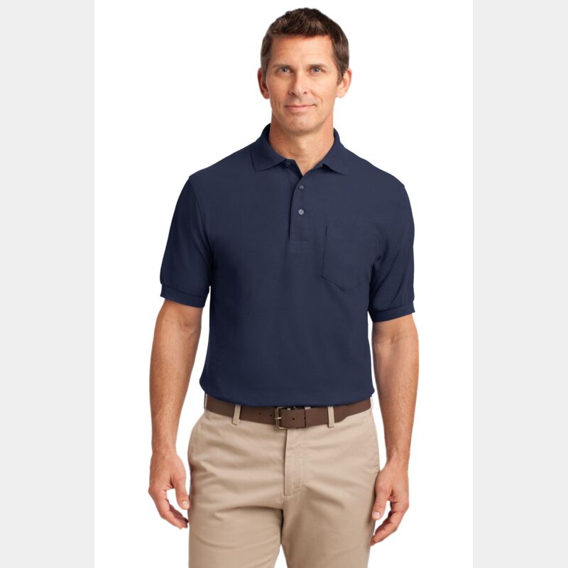 Silk Touch™ Polo with Pocket Thumbnail
