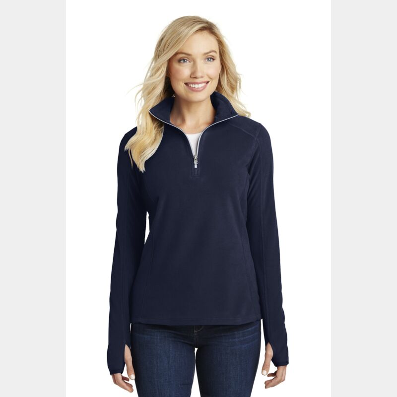 Ladies Microfleece 1/2 Zip Pullover Thumbnail