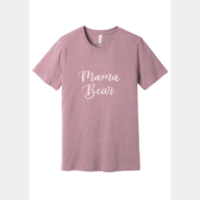 Ladies Mama Bear T shirt Thumbnail