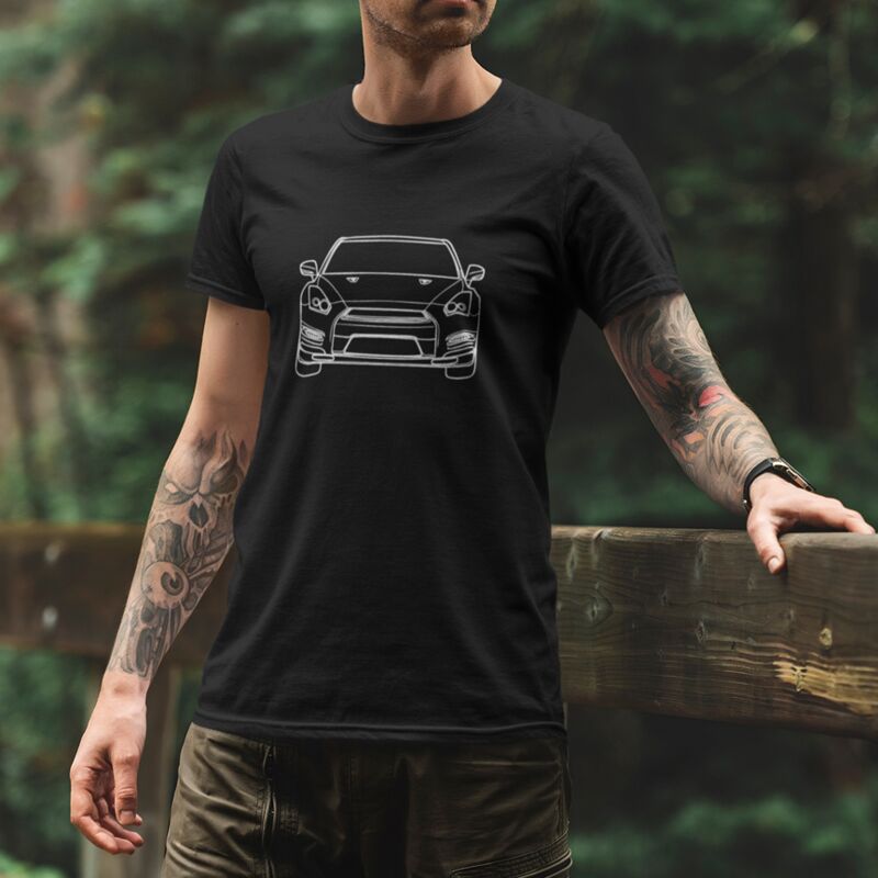 Apparel Freaks R35 GTR Premium T Shirt Thumbnail