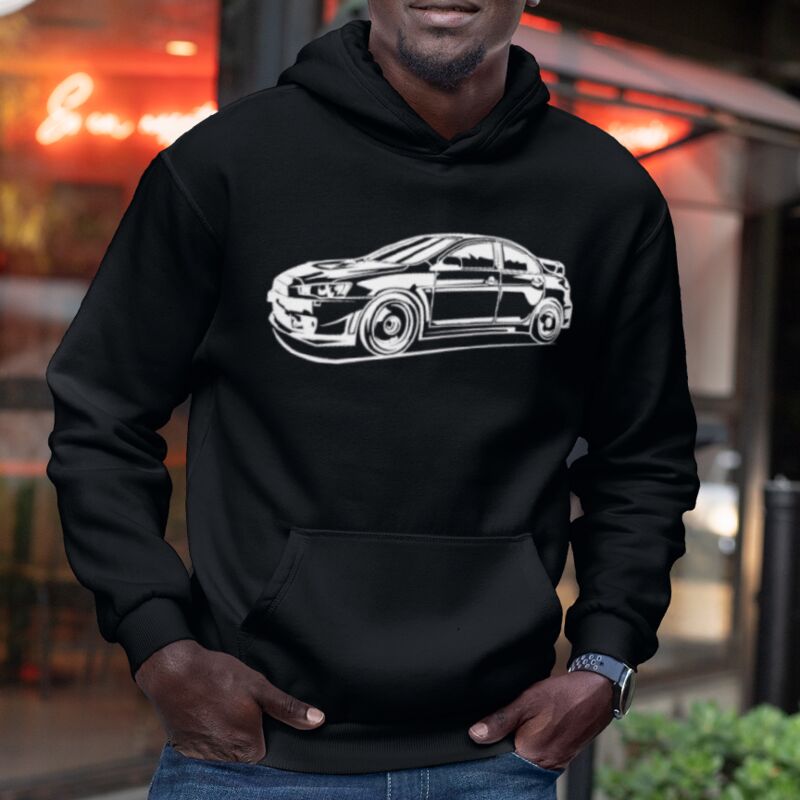 Apparel Freaks Evo X Front Corner Premium Pullover Hoodie Thumbnail