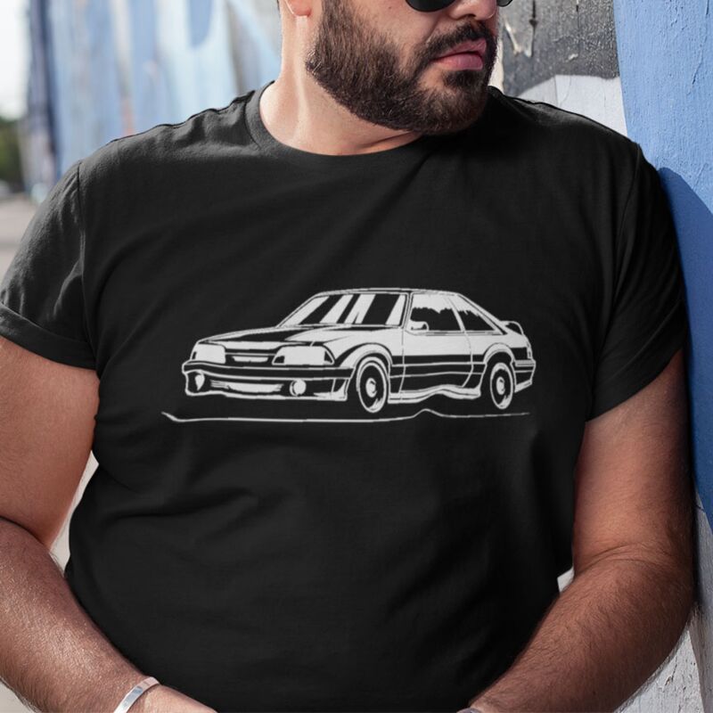 Apparel Freaks Fox Body Mustang Premium T Shirt Thumbnail