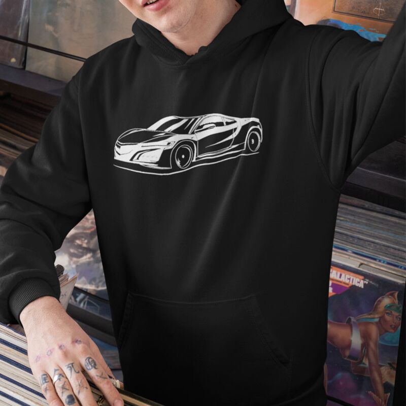 Apparel Freaks Acura NSX New  Premium Pullover Hoodie Thumbnail