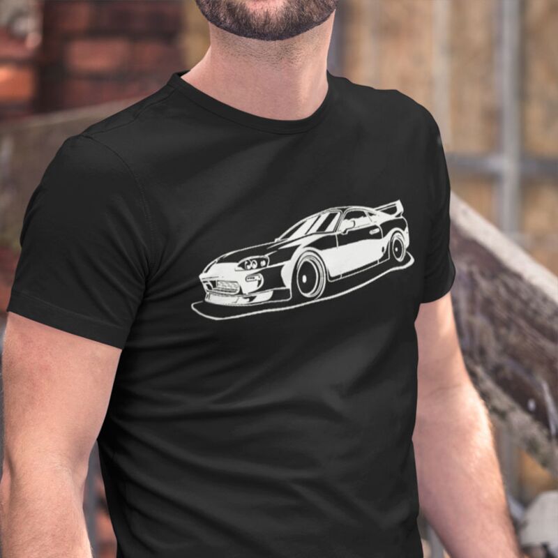 Apparel Freaks 93 Supra MKIV Premium T Shirt Thumbnail