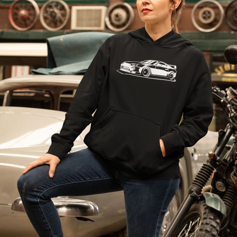 Apparel Freaks 93 Supra MKIV Premium Pullover Hoodie Thumbnail
