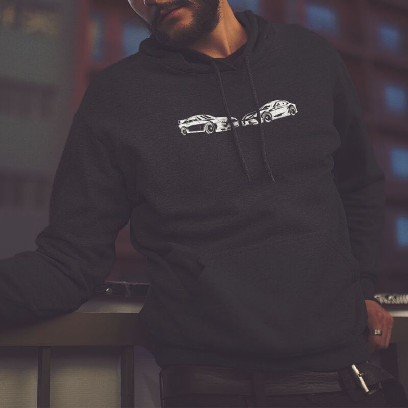 Apparel Freaks 2 Supras Premium Pullover Hoodie Thumbnail