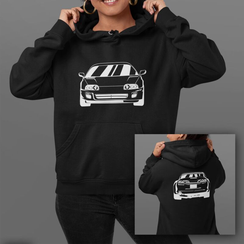 Apparel Freaks Supra MKIV Front & Back Premium Pullover Hoodie Thumbnail