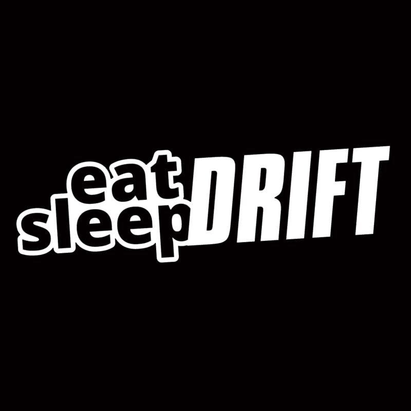 Apparel Freaks Vinyl Decal - Eat Sleep Drift Thumbnail