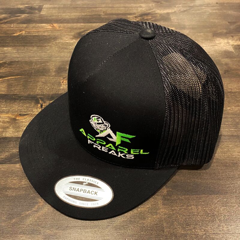 Apparel Freaks Flat Bill Snapback Hat Thumbnail