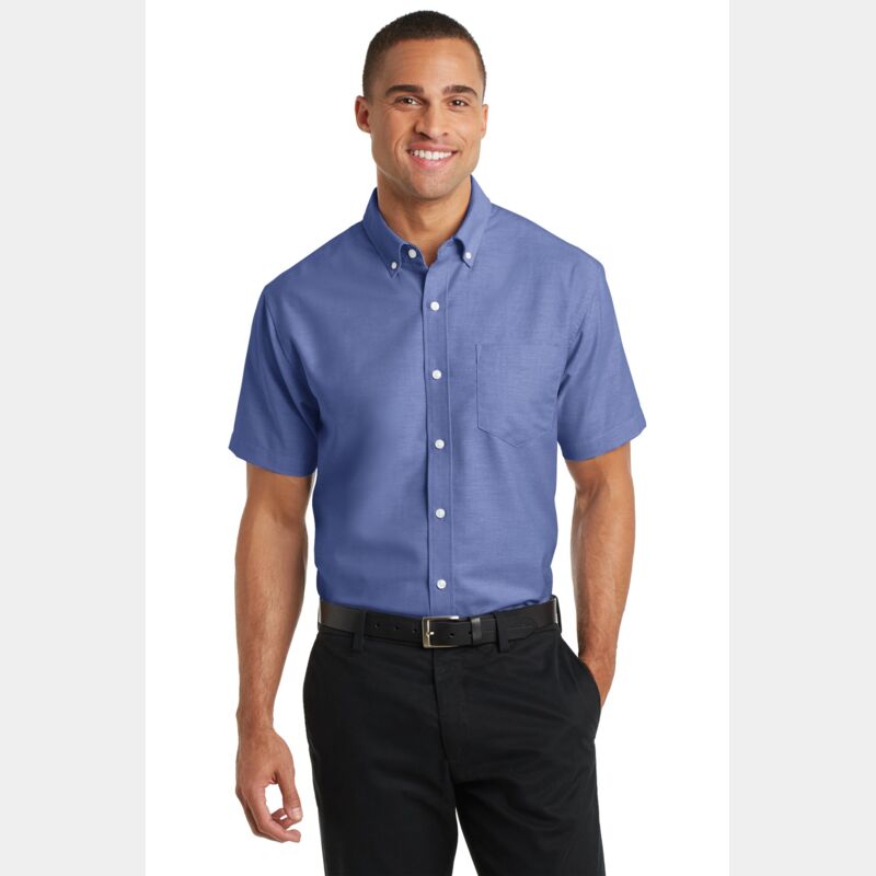 Short Sleeve SuperPro ™ Oxford Shirt Thumbnail