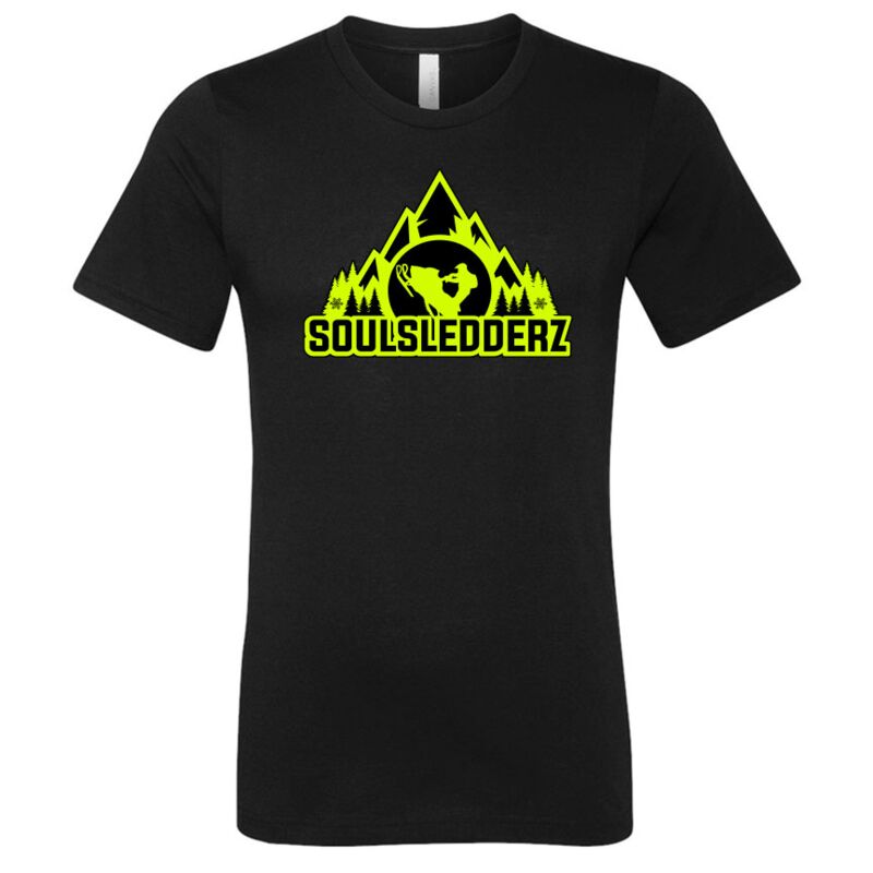 Hi Viz Yellow SoulSledderz T Shirt Thumbnail