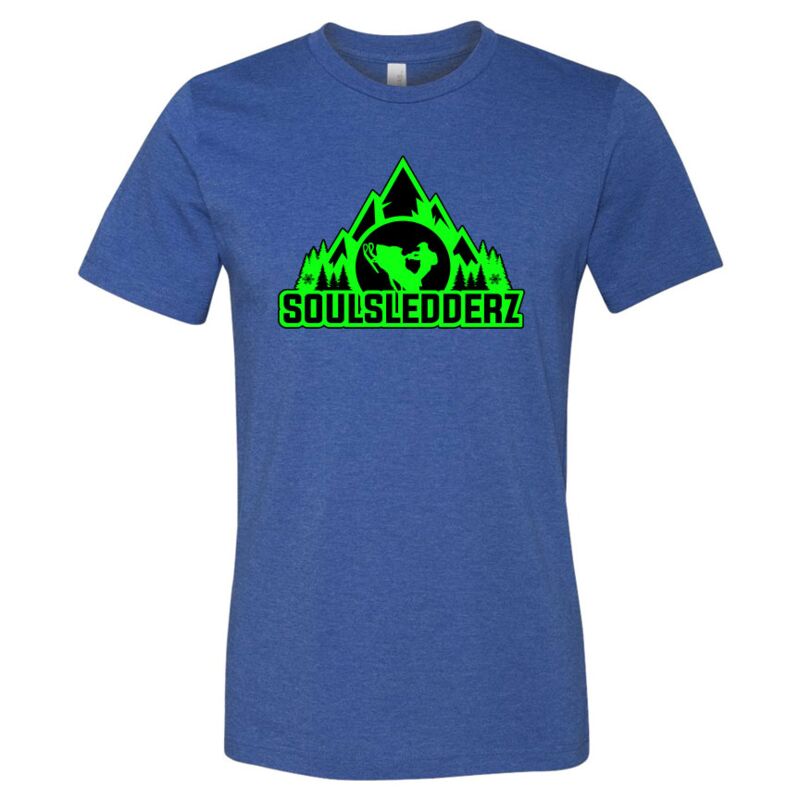 Hi Viz Green SoulSledderz T Shirt Thumbnail
